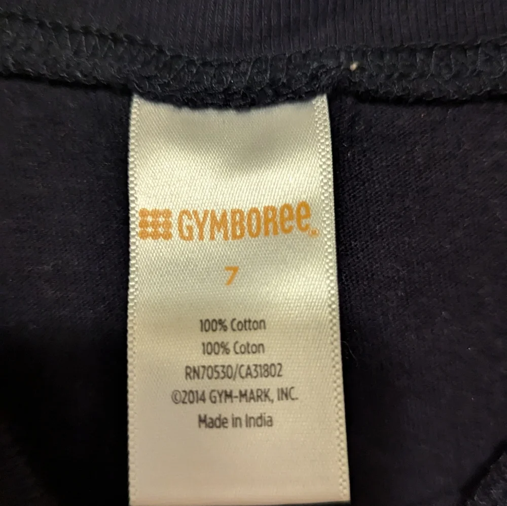 Gymboree Blue Baseball Tank Top Size 7